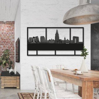 Groningen wand decoratie